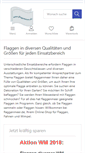 Mobile Screenshot of flaggenmeer.de